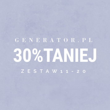 Generator.pl | set 11-20 30% cheaper